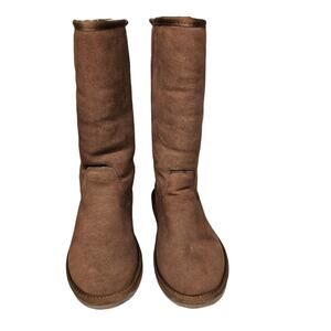 BooRoo "Bliss" Tall Australian Merino Wool Waterproof Boots Women's 10